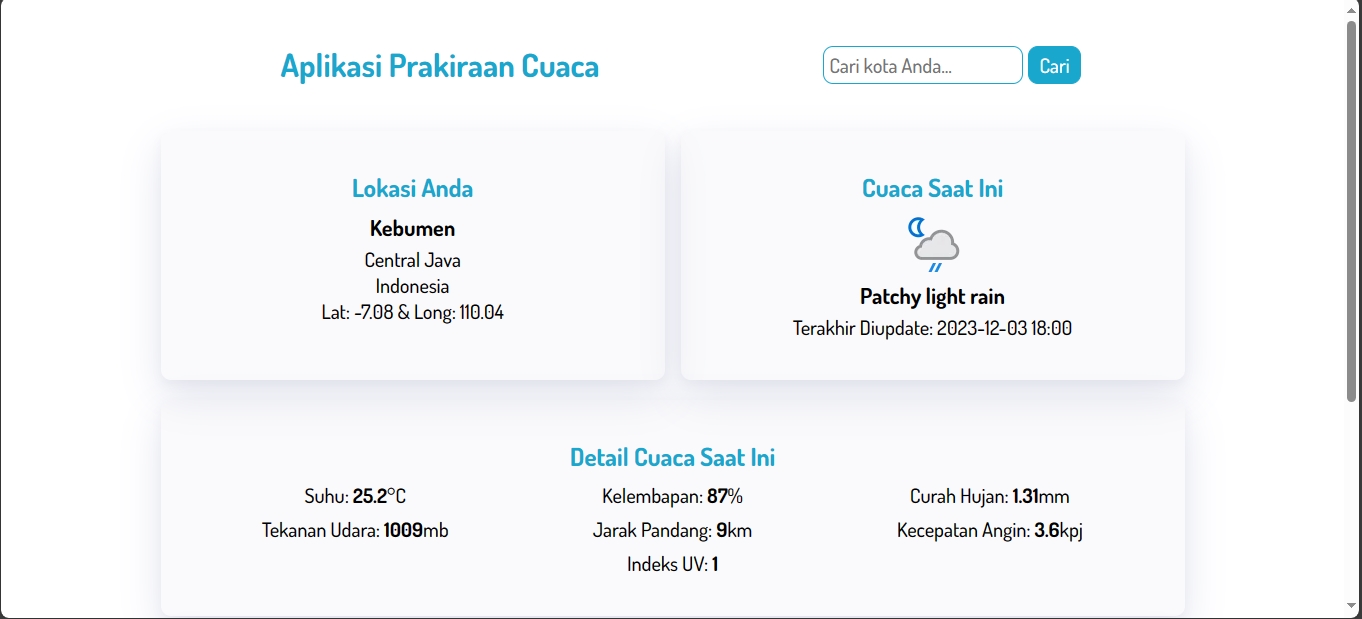 Weather Forecast